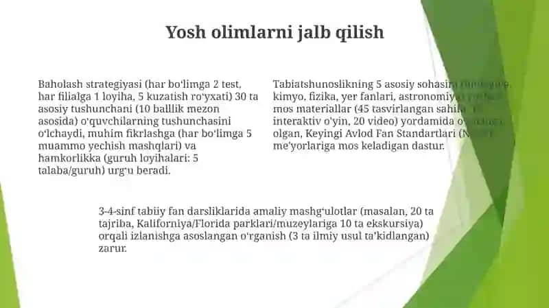 3-4-sinflarda "Tabiiy fanlar" darsligi bilan ishlash 4