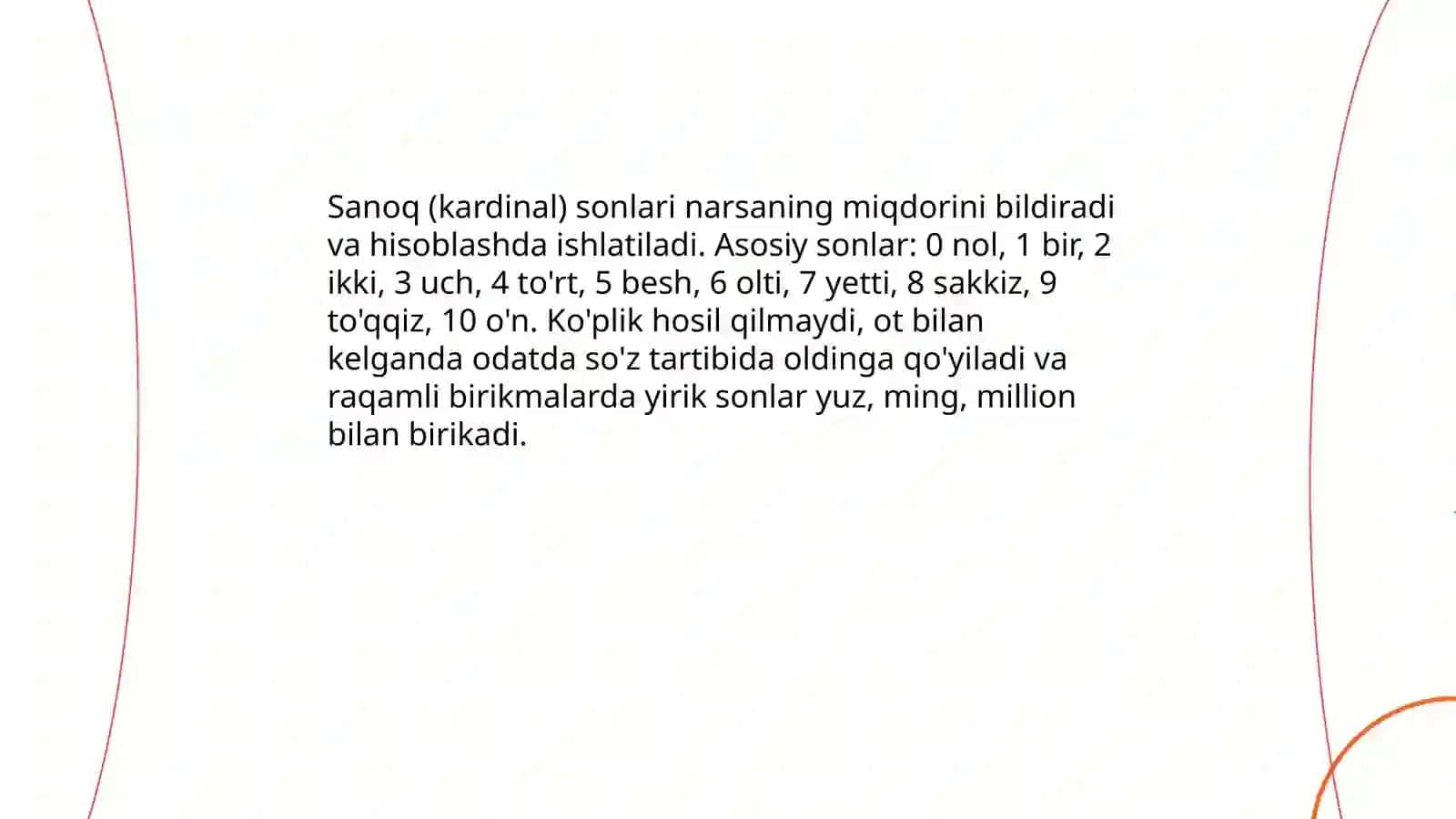Son suz turkumi 4