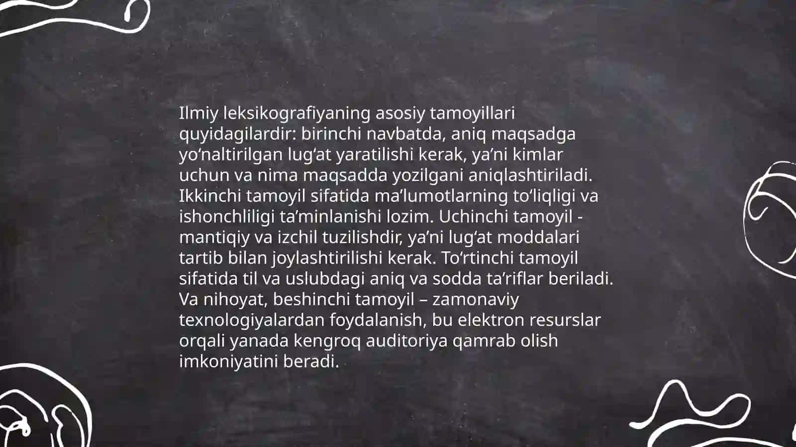 Leksikografiya amaliy lingvistikaning muhim yo‘nalishlaridan biri sifatida 4