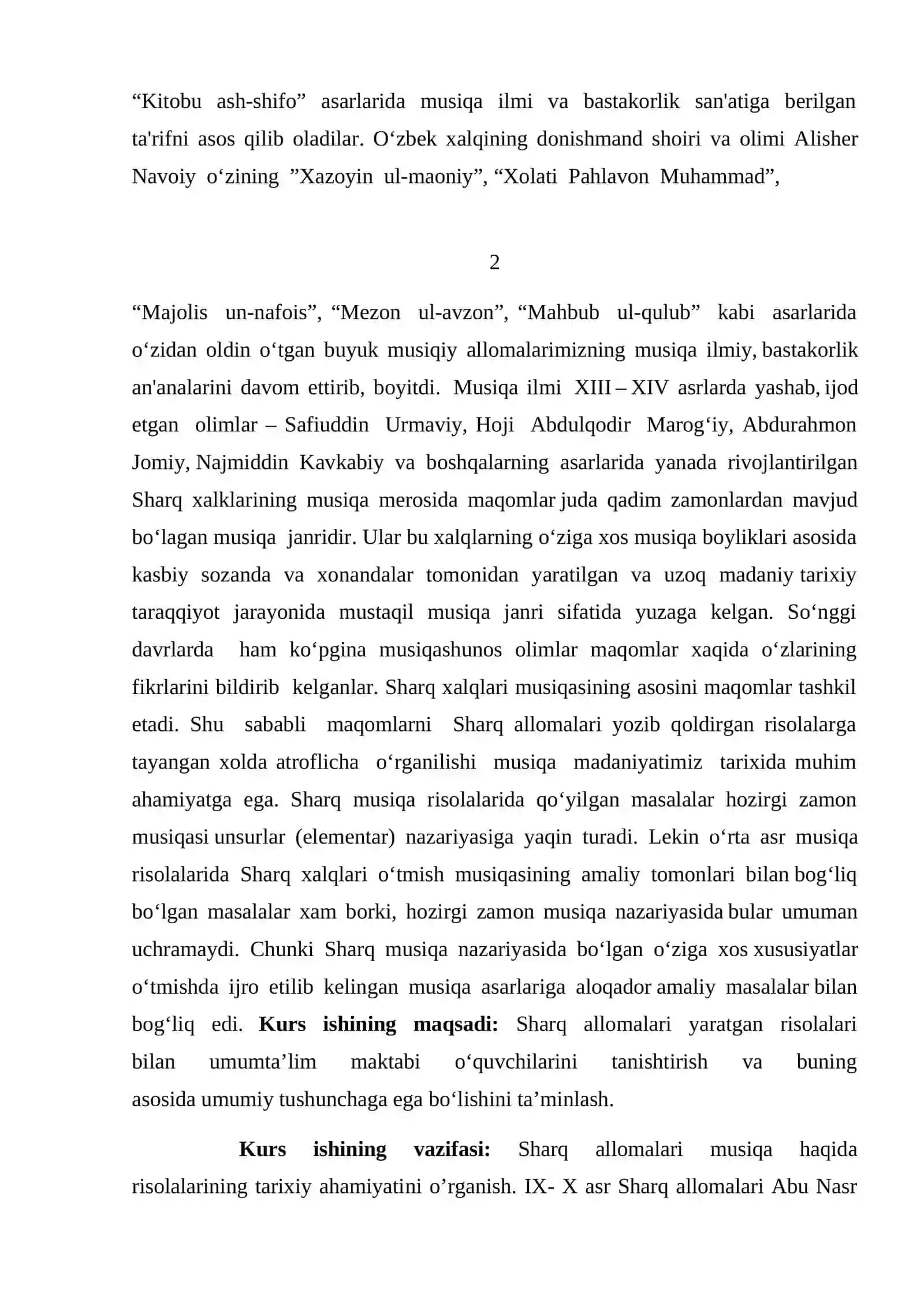 Sharq allomalarining musiqiy-nazariy qarashlari 4