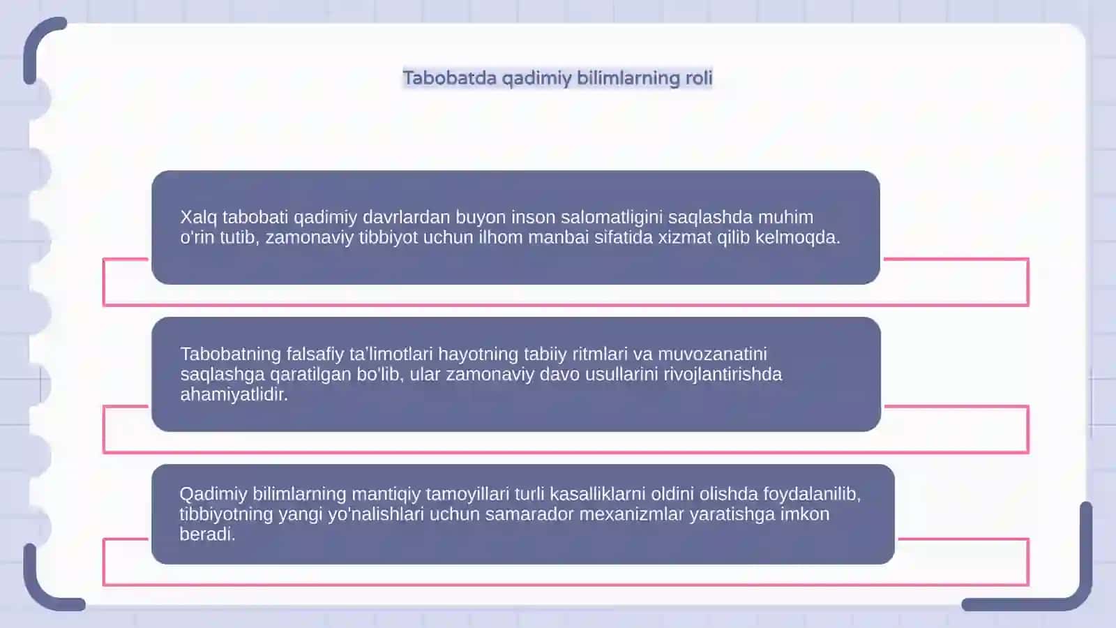 Xalq tabobatidagi falsafiy taʼlimotlar va ularning zamonaviy tibbiyot o'rni 4