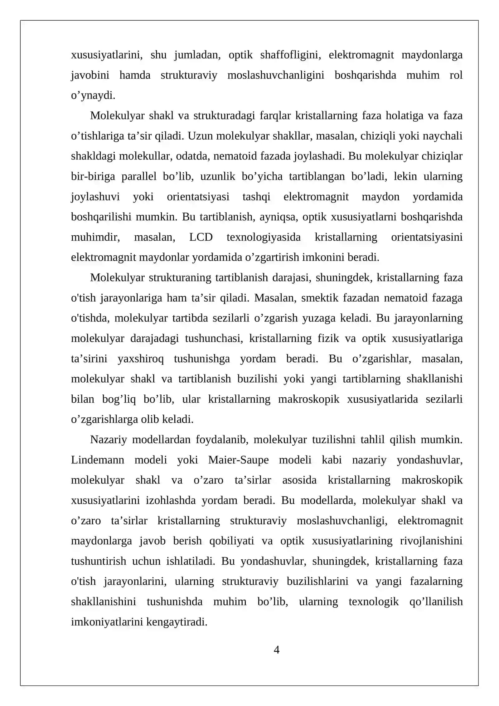 SUYUQ KRISTALLAR VA ULARNING XUSUSIYATLARI 4