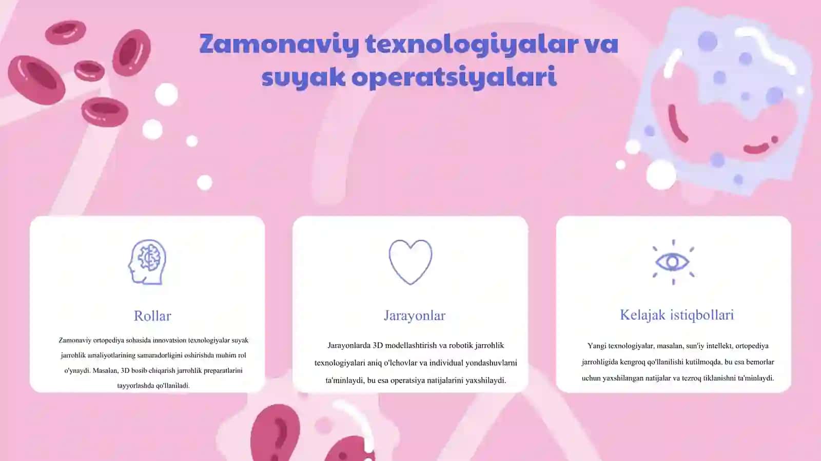 Zamonaviy ortopediya yutuqlari va suyaklar patologiyalari 4