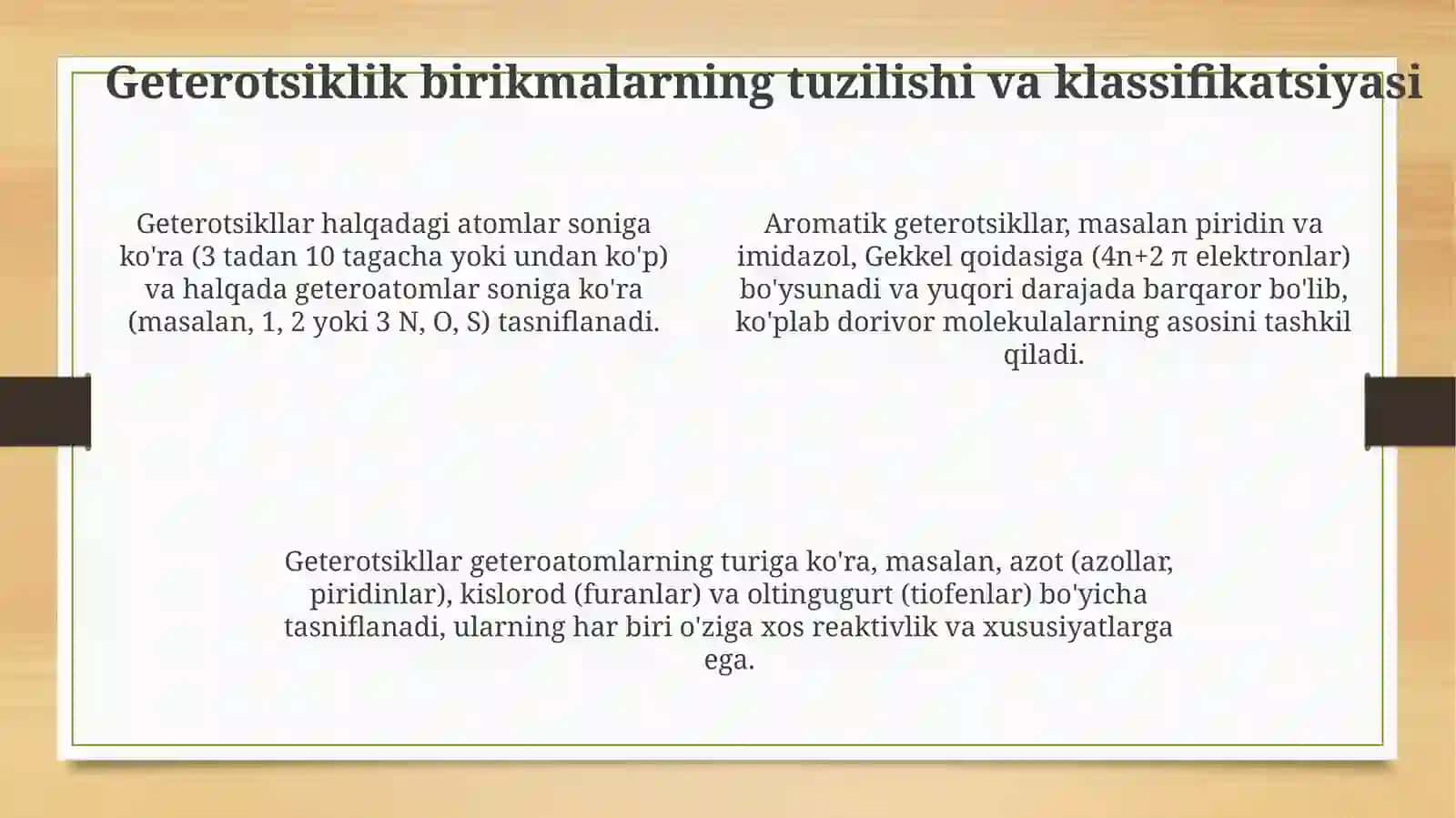Geteroxalqali birikmalar asosida tayyorlanadigan zamonaviy dori vositalari 4