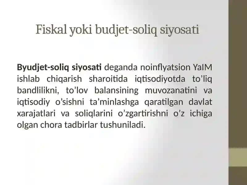 FISKAL HISOBLAR VA ULARNING TAHLILI 4