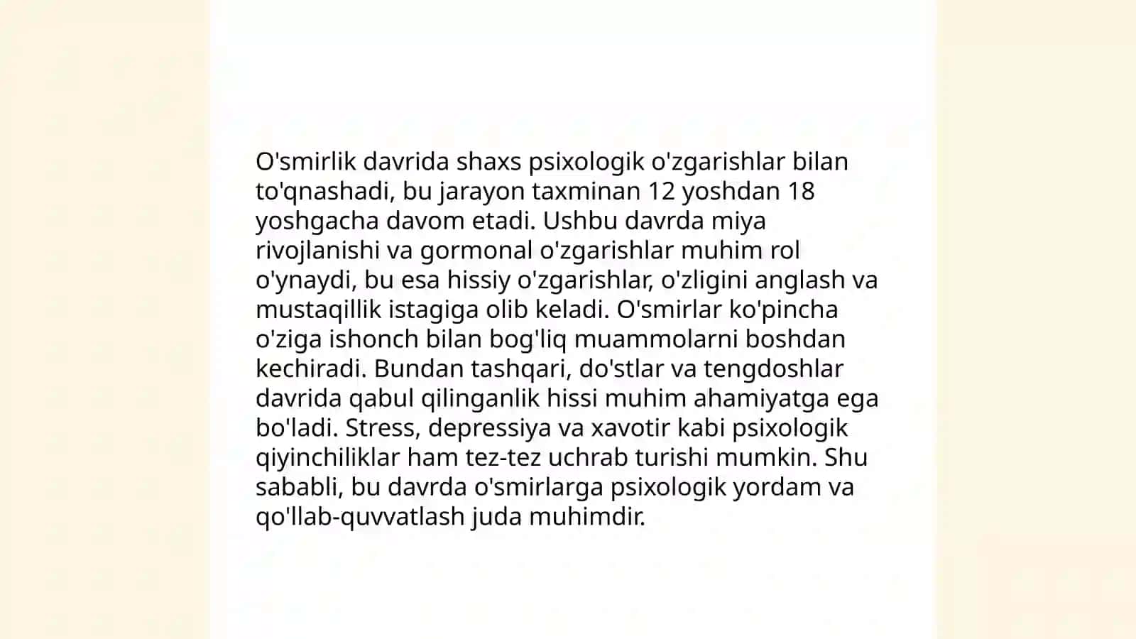 Biologik keksayish davrida shaxs psixologiyasi 4
