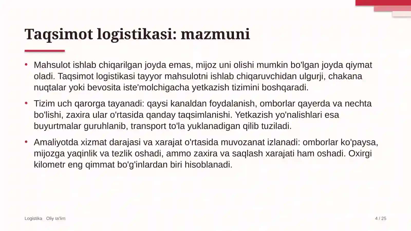 geologiya qidiruv ishlarida taqsimot logistikasi 3452 4