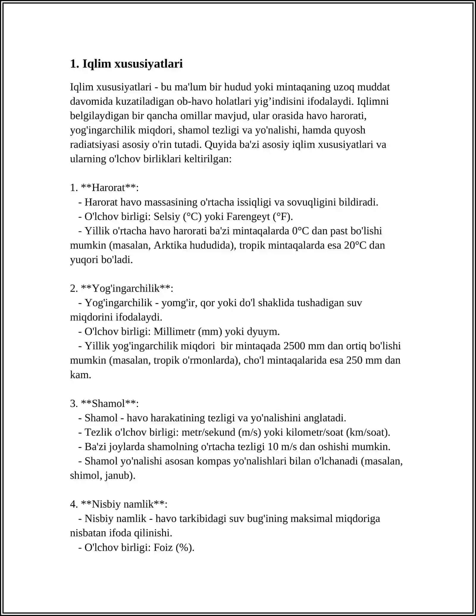 QURUQ SUBTROPIKLARNING TOG' OLDI VA BO'Z TUPROQLARI 4