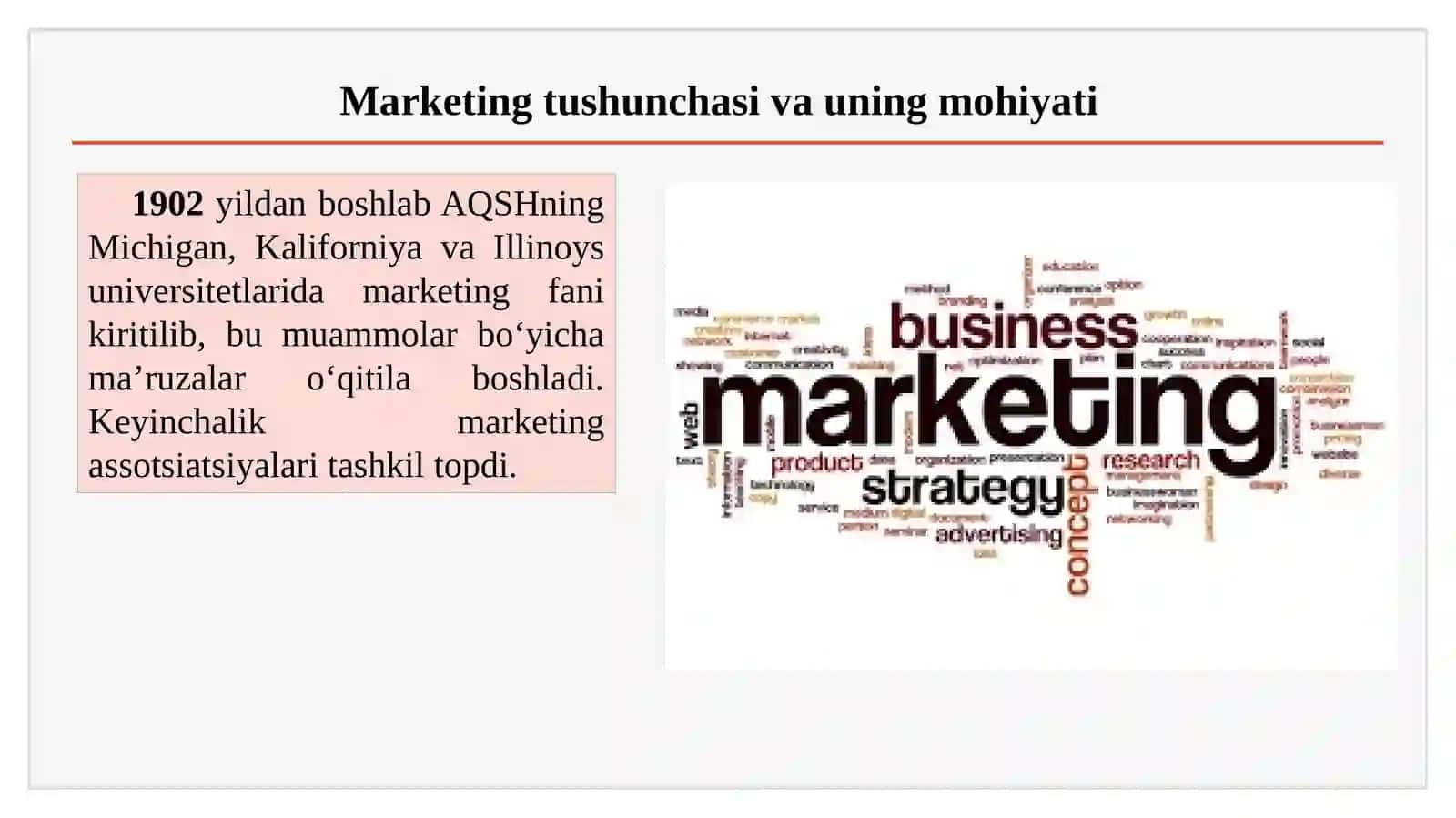 Biznesda marketing siyosati: maqsadlari, tuzilishi va mazmuni 4