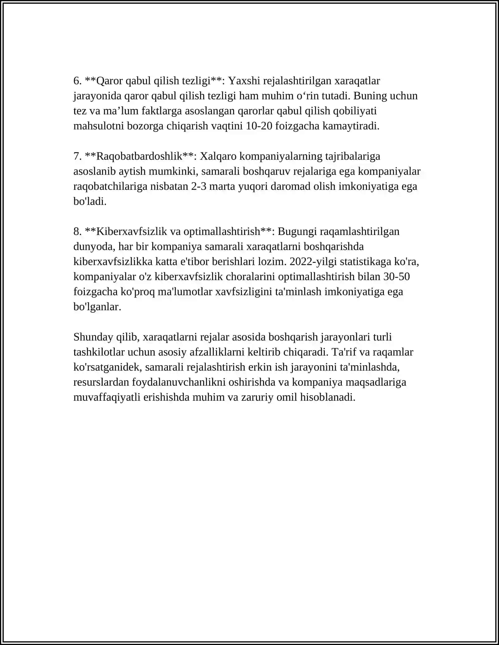 KORXONADA XARAJATLARNI REJALASHTIRISH 4