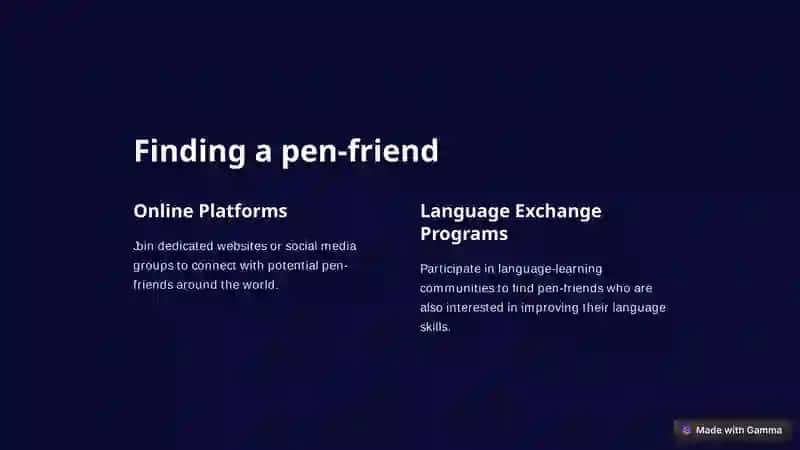 Pen-friend 4