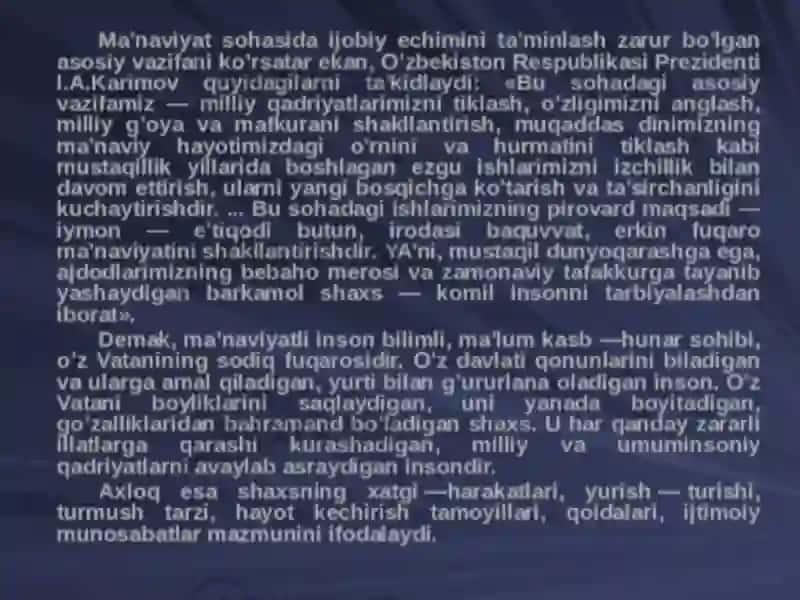 Farzandtarbiyasida Saroy Mulkxonim (Bibixonim) faoliyati ma'naviy-axloqiy qadriyat sifatida 4