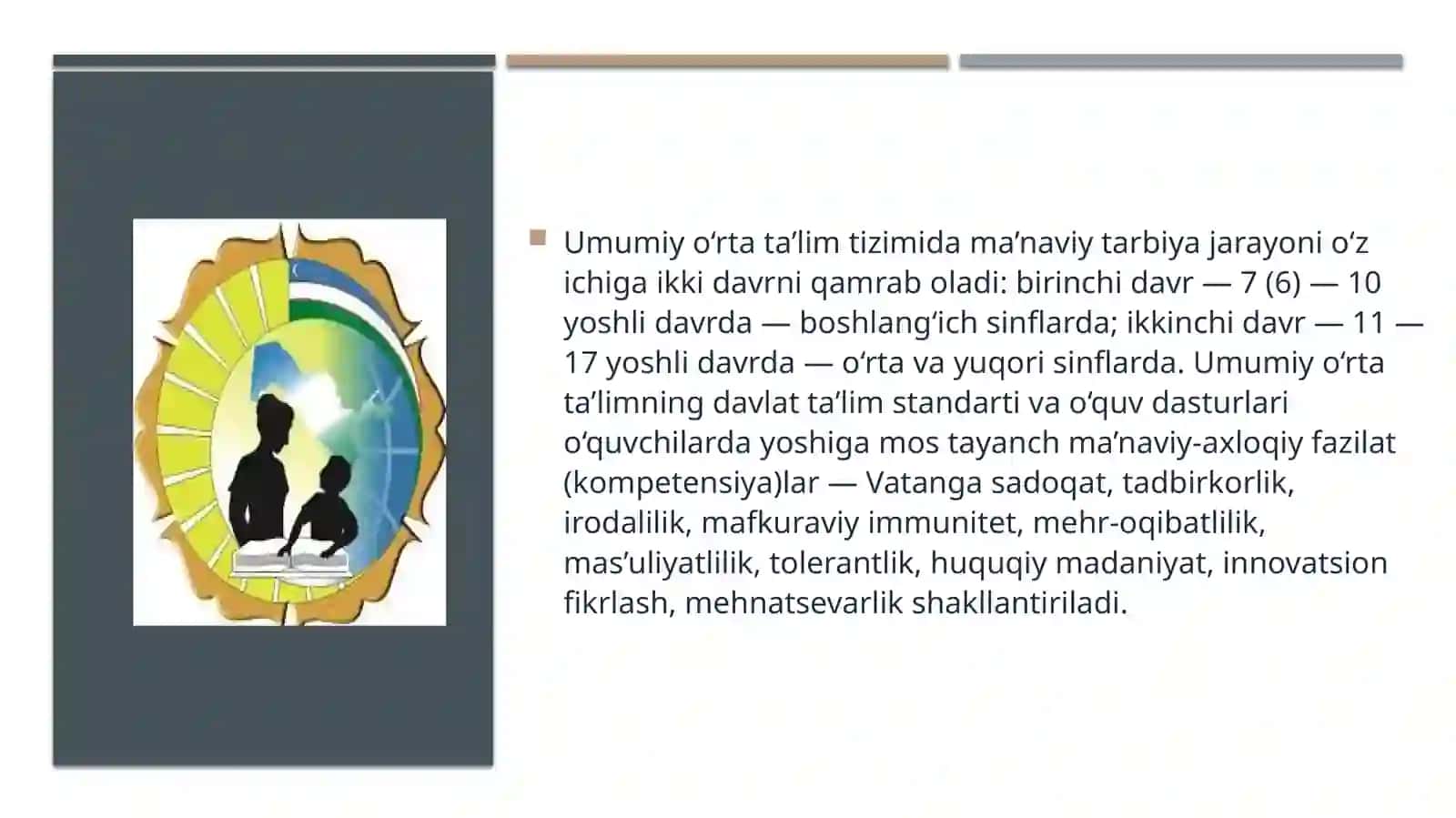 Boshlang’ich sinflar ta’lim-tarbiya jarayonining tashkilitish 4