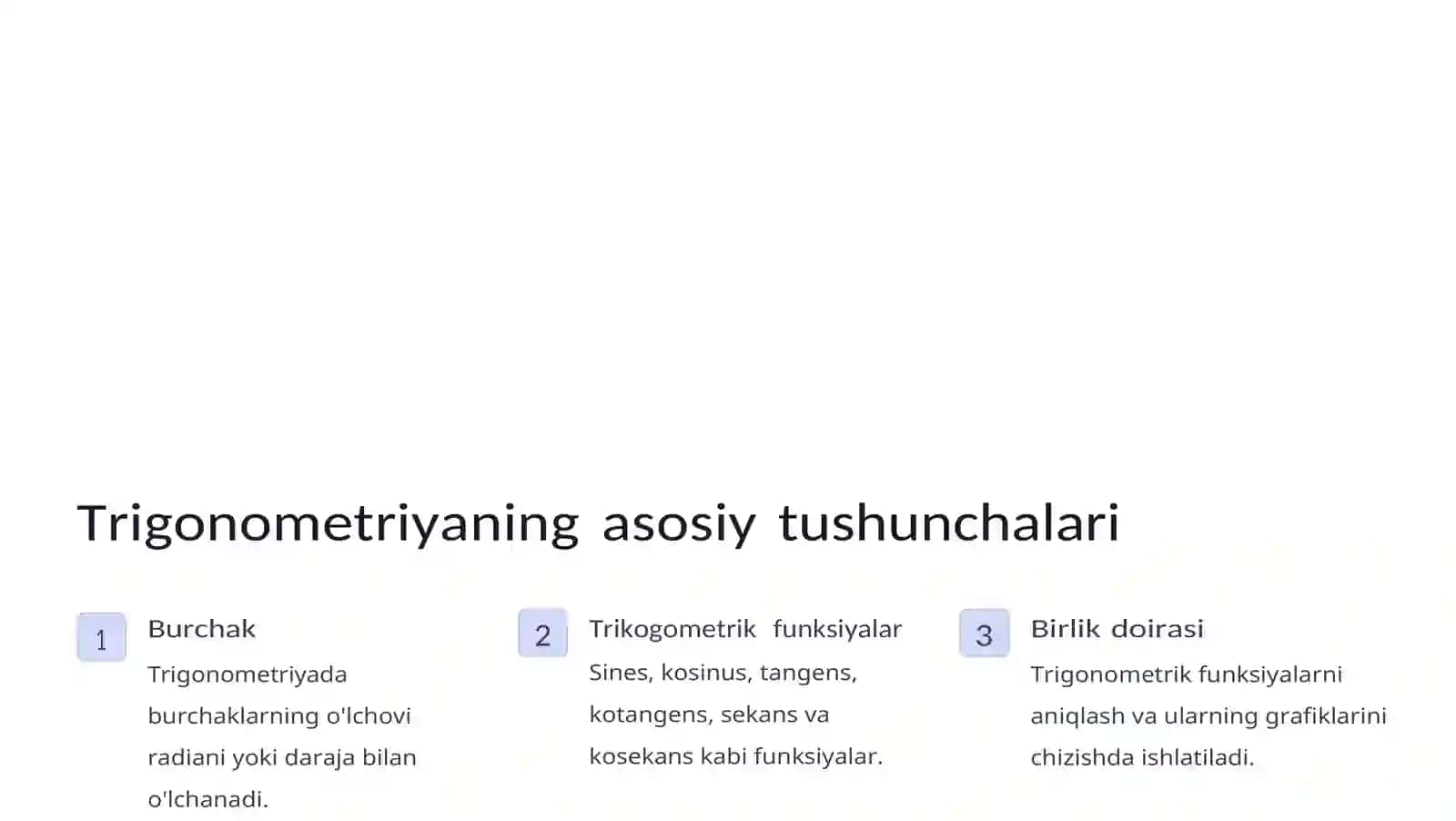 Trigonometriya 4