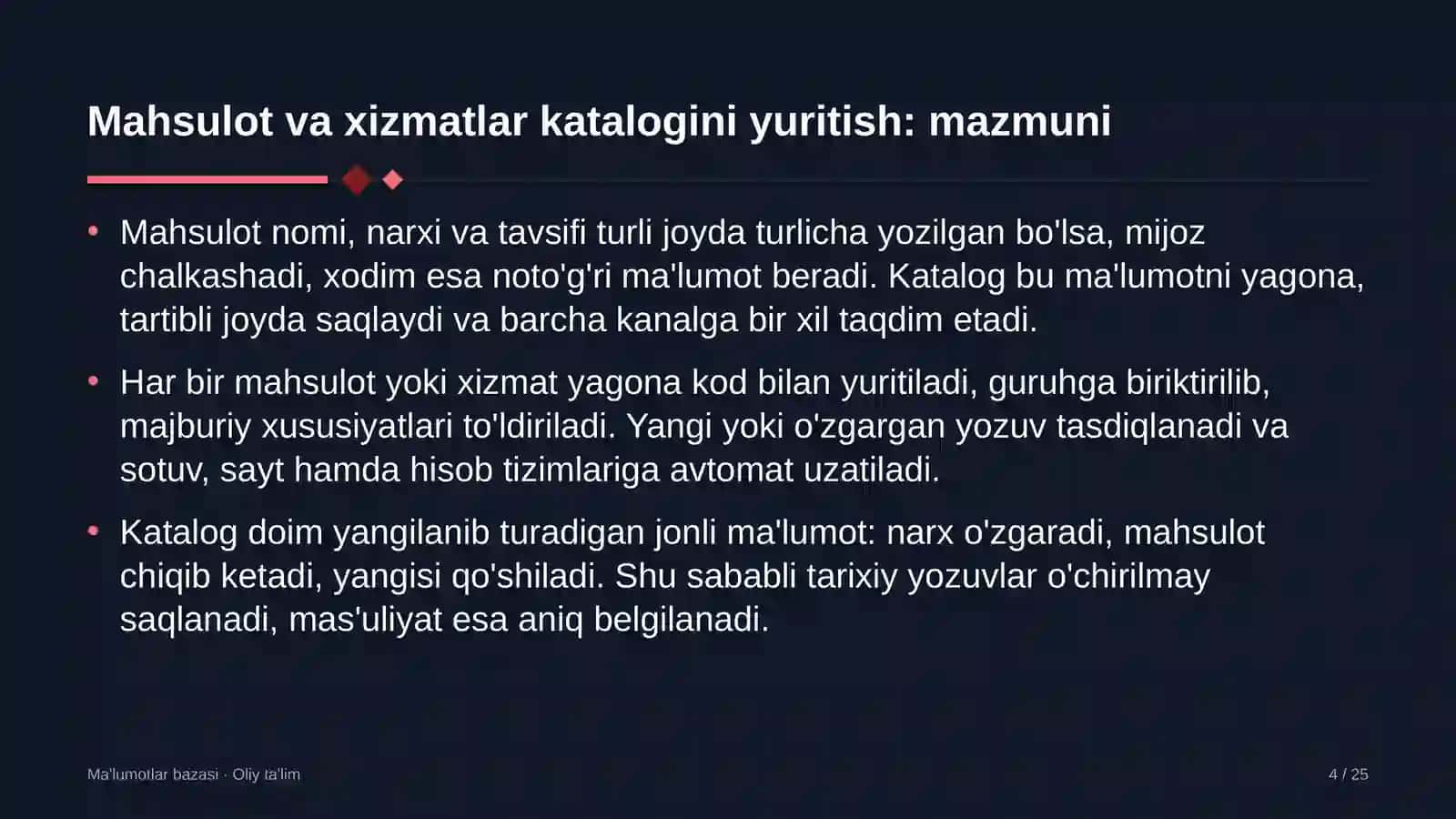 fotojurnalistikada mahsulot va xizmatlar katalogini yuritish 1018 4