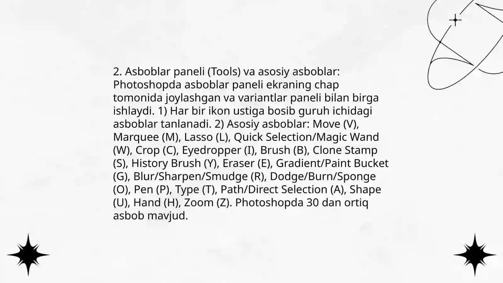 Adobe photoshop dasturi 4