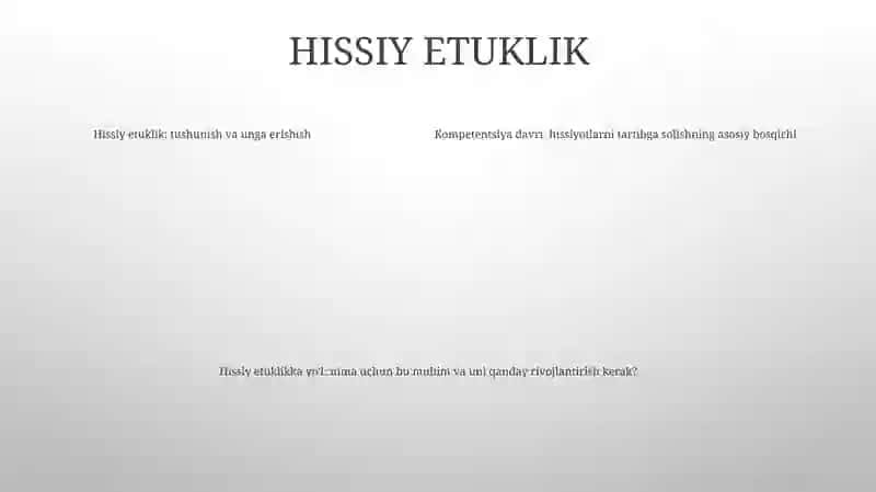 Yetuklik Davri 4