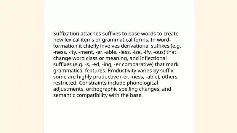 Word-formation processes 4