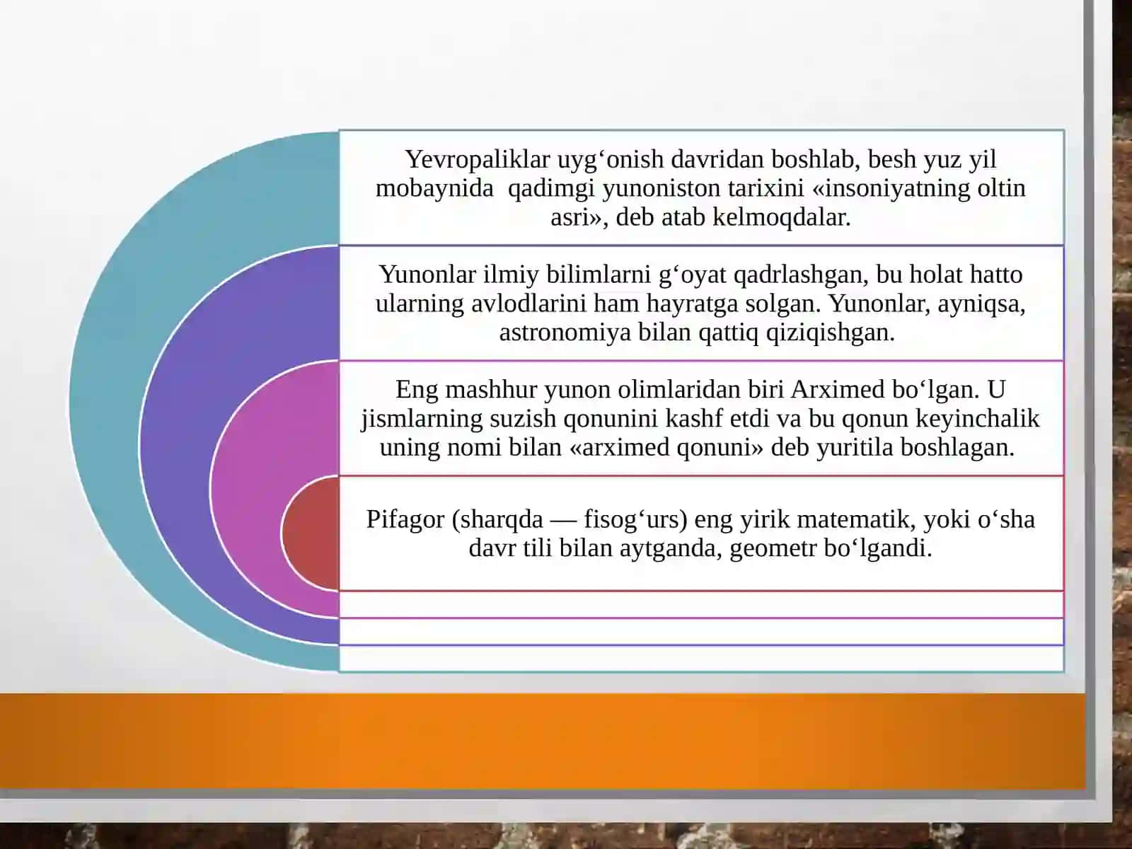 Yevropa mutafakkirlari Platon, I. Kant, R. Dekart va D. Yumning falsafaga oid qarashlari 4