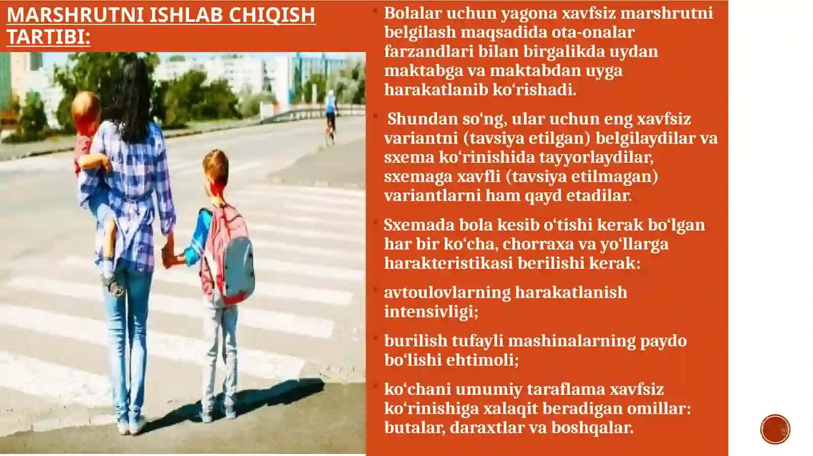 O‘quvchilar uchun yagona xavfsiz marshrutni belgilash 4