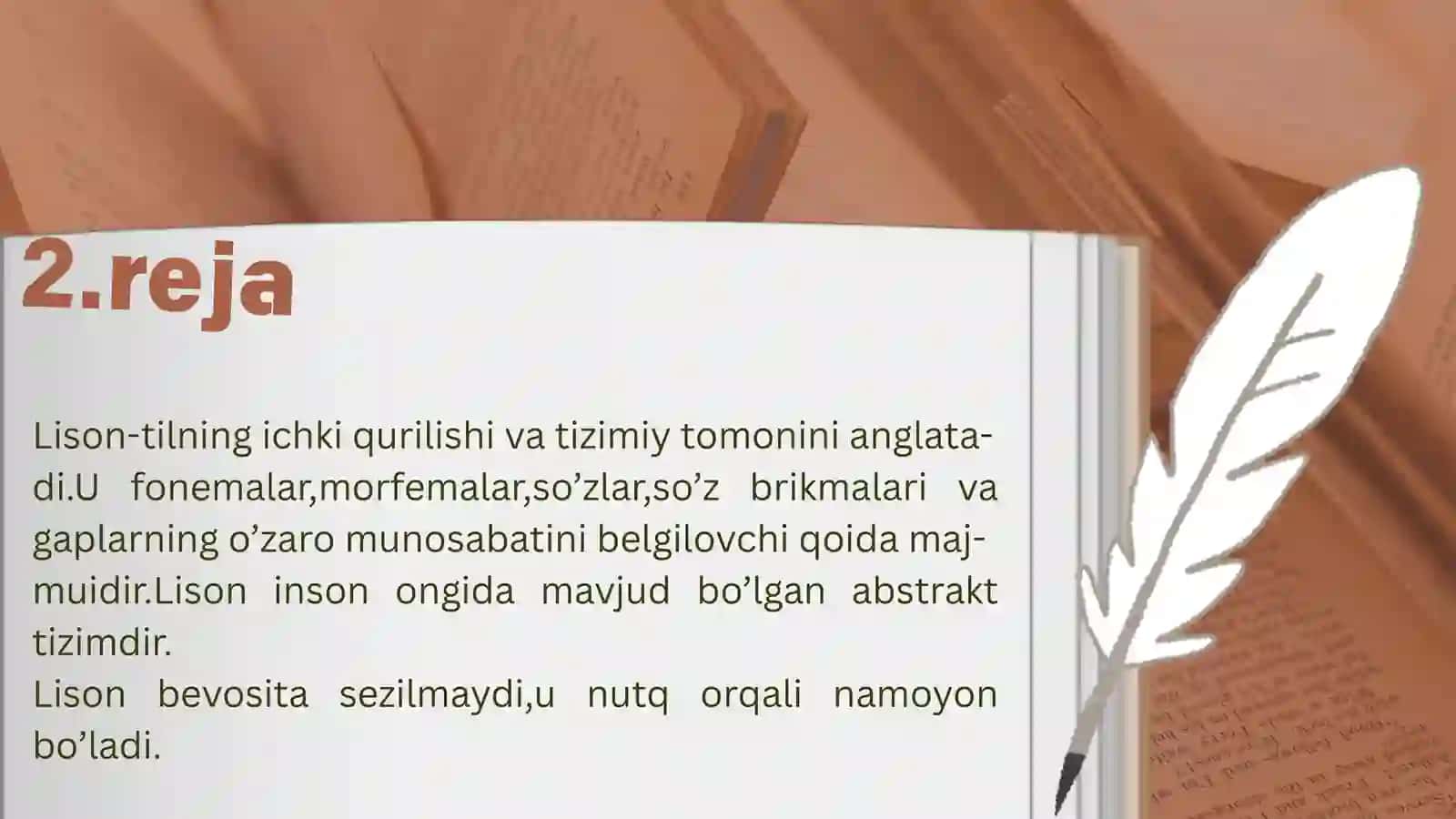 Til,lison va nutq munosabati 4