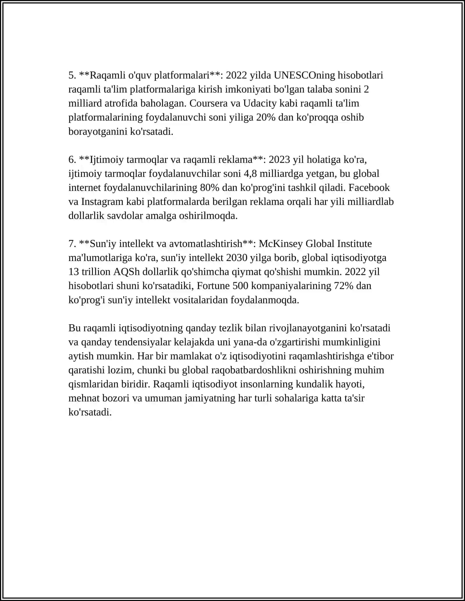Raqamli iqtisodiyotning konseptual asoslari 4