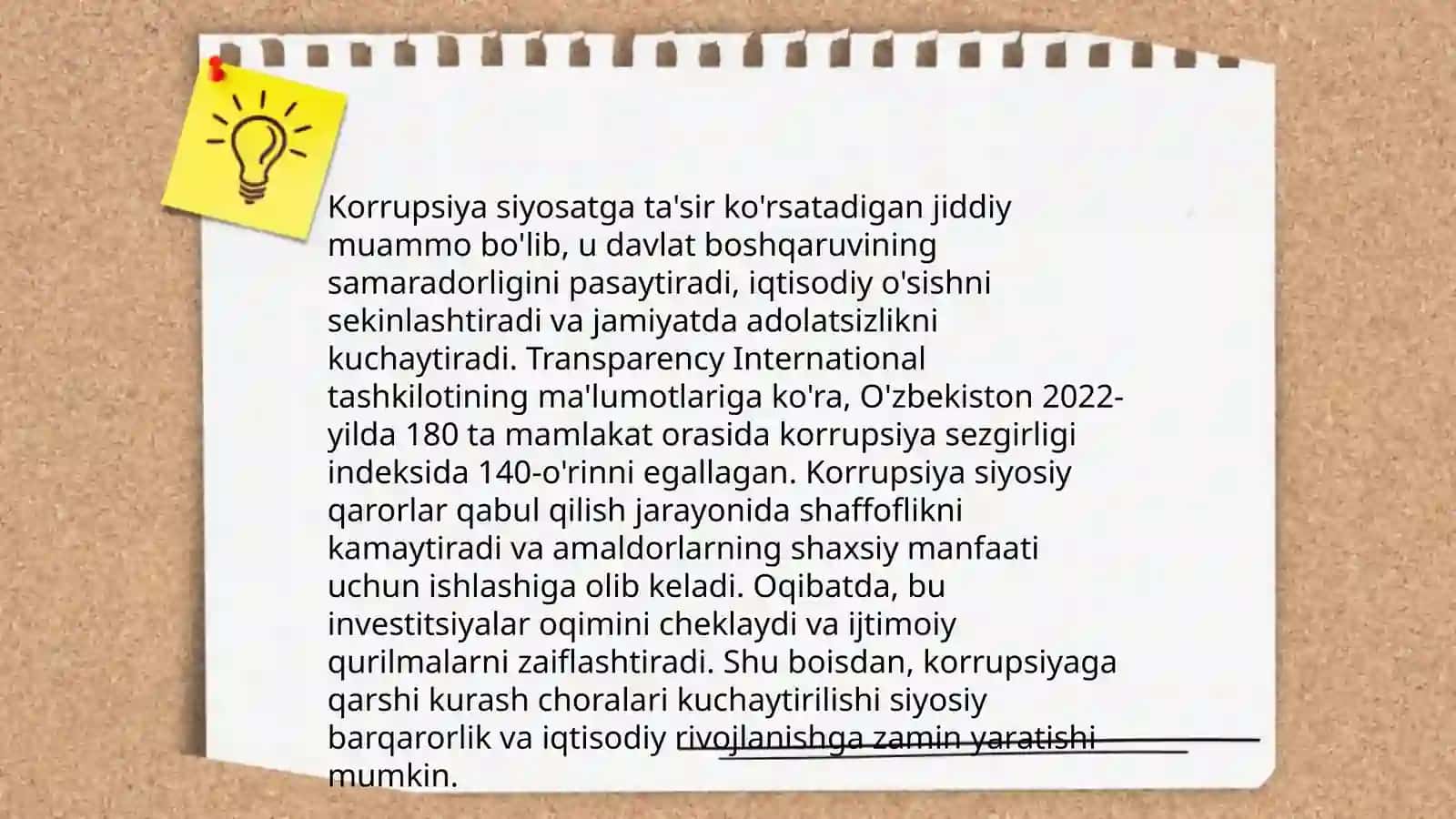 Korrupsiya muommosi 4