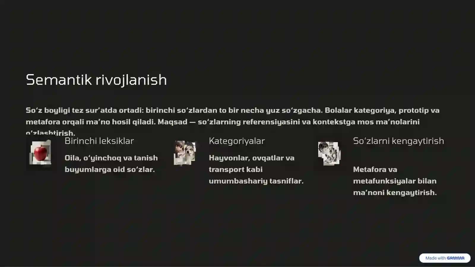 Psixolingvistika: Bolalar Tilining Ilk Rivojlanish Davri 4
