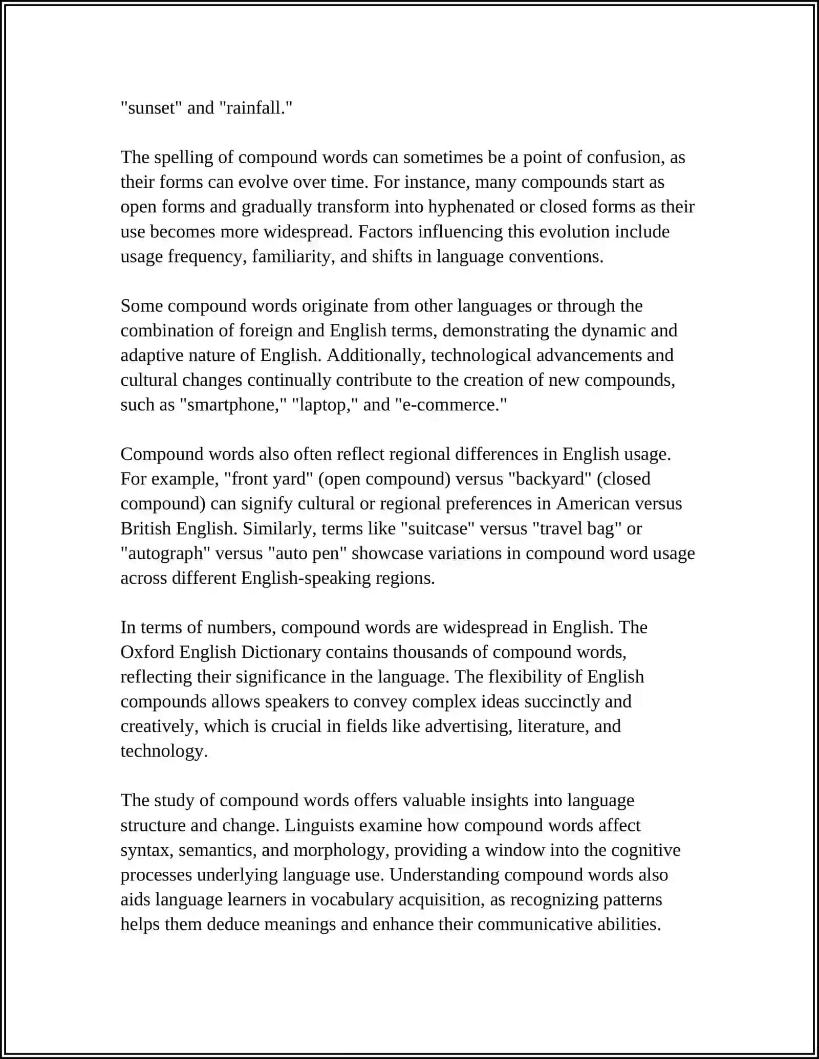 WORD- COMPOSITION 4