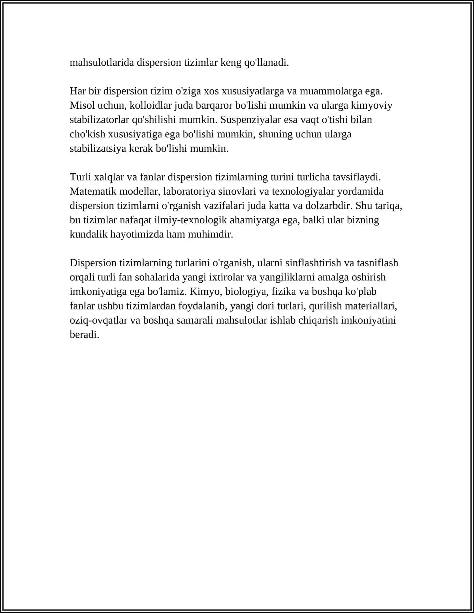 DISPERS SISTEMALAR 4