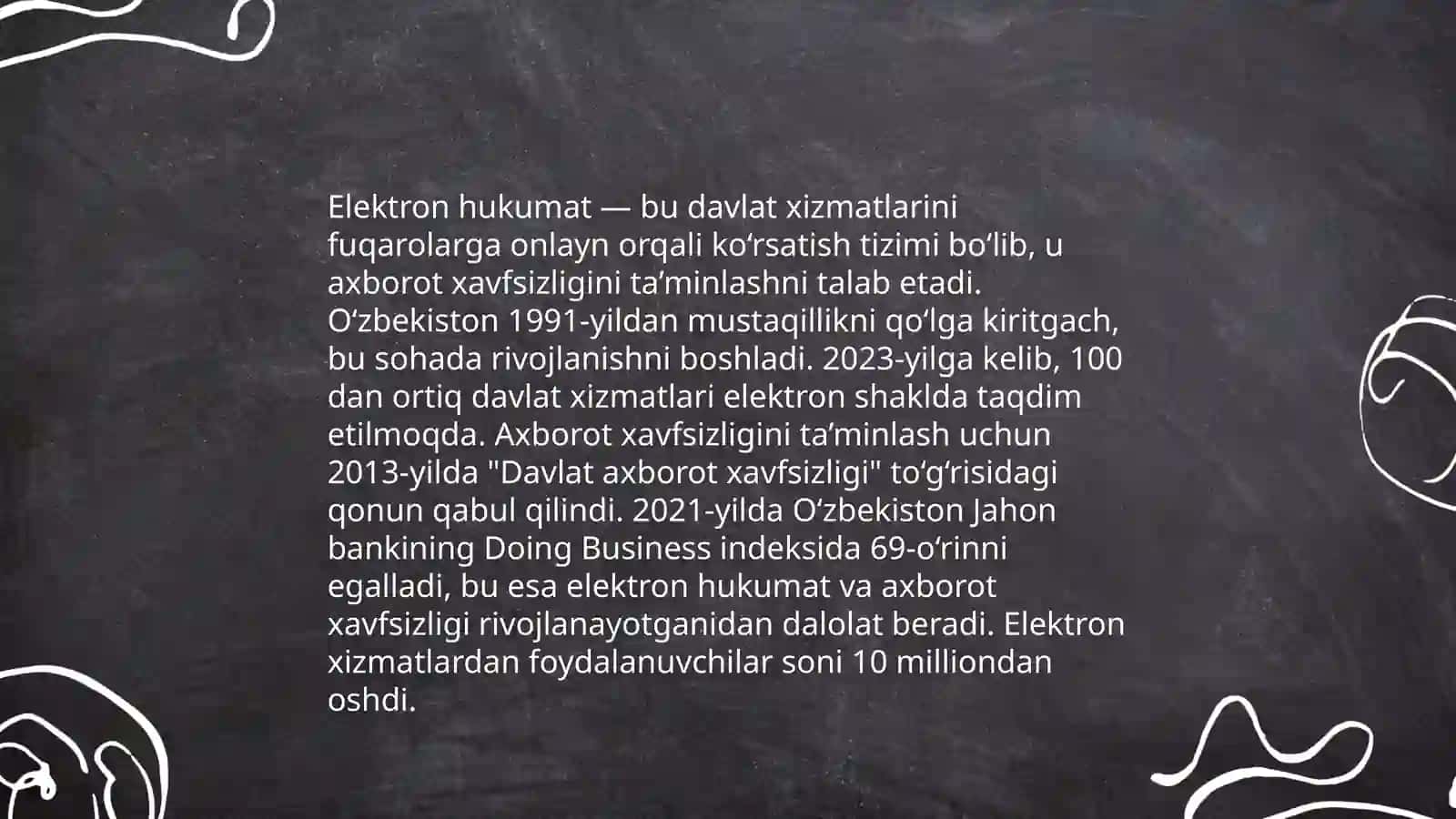 Elektron hukumat asoslari 4