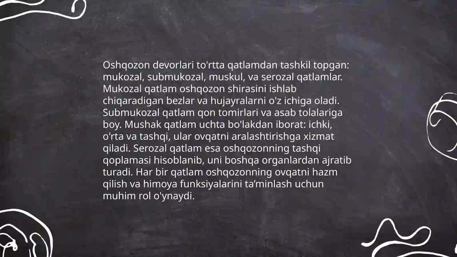Oshqozon anatomiyasi va fiziologiyasi 4