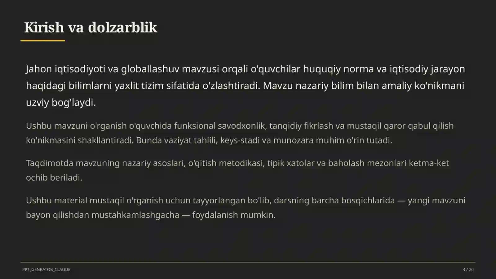 Huquq va iqtisodiyot asoslari (9–11) 4