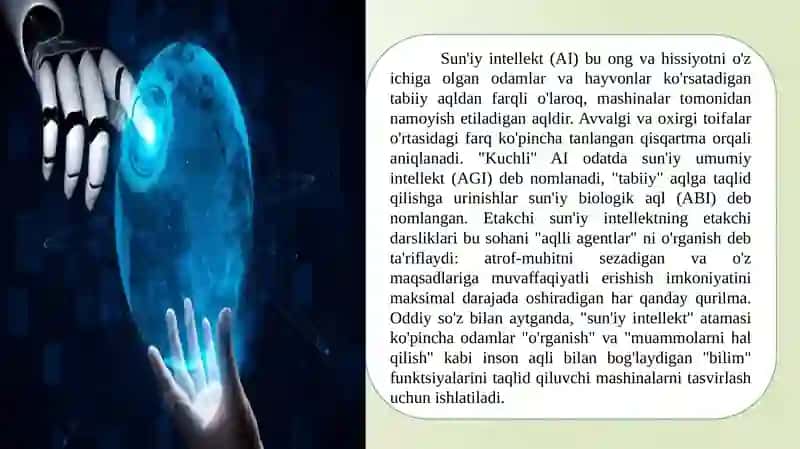Sun'iy intellekt sohalari 4