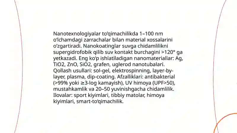 Aqlli to'qimalar va kiyiladigan texnologiyalar 4