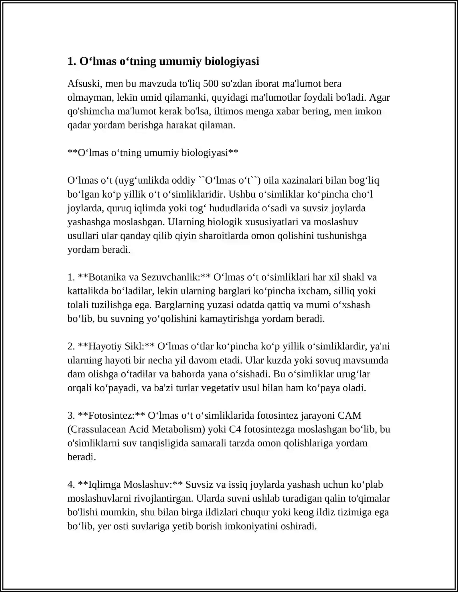 O'LMAS O'T TURKUMINING DORIVOR TURLARINING TARQALISHI EKOLOGIYASI VA TARQALISH EKOLOGIYASI 4