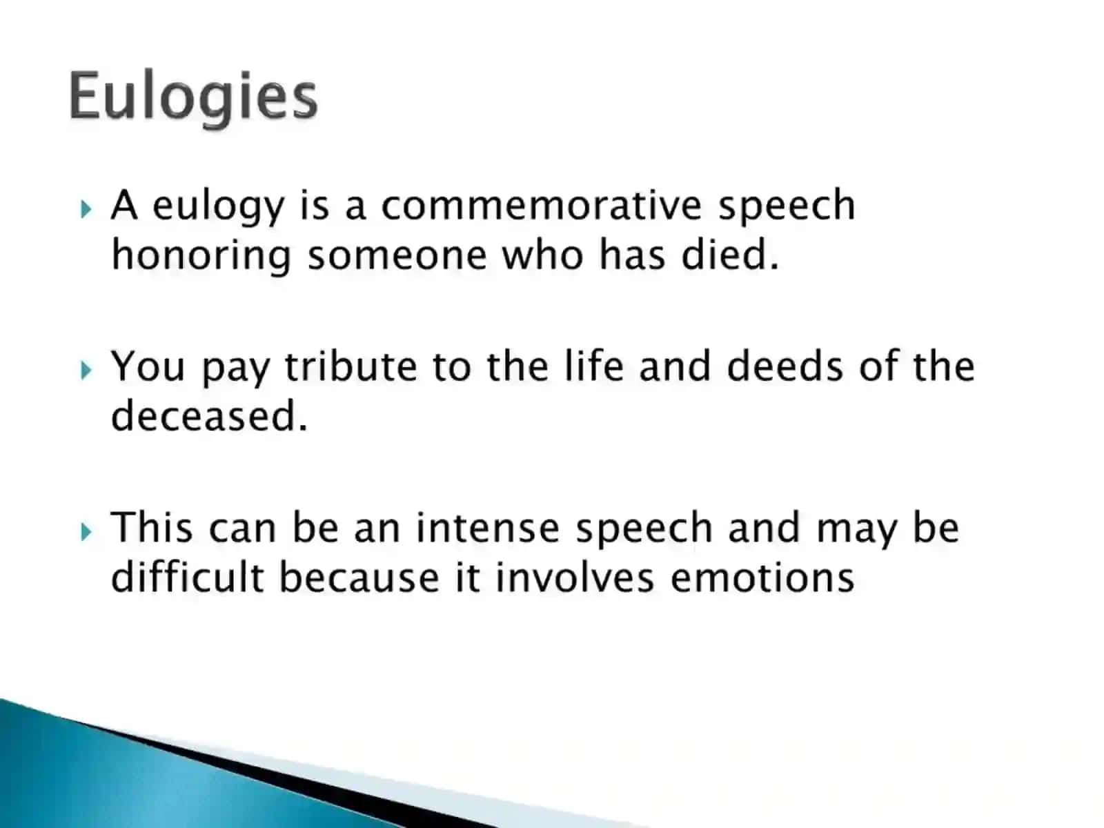 Special occasion speeches 4