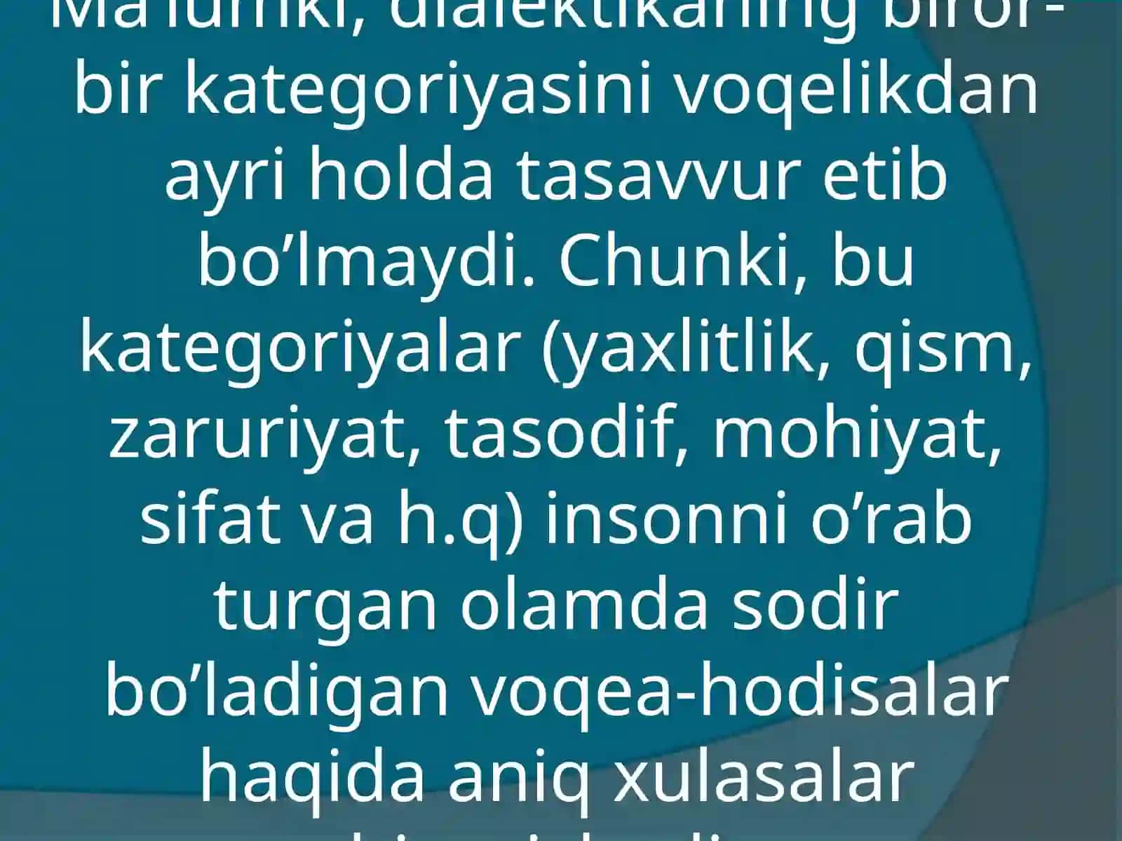 Estetikaning asosiy kategoriyalari 4