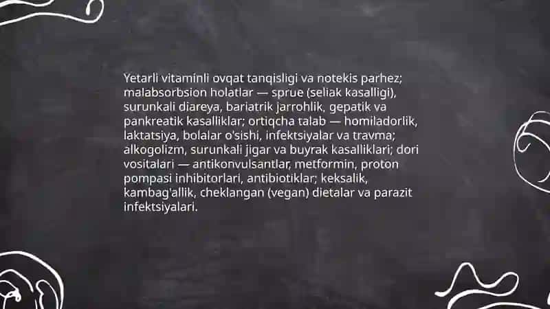 Avitaminoz va gipovitaminoz 4