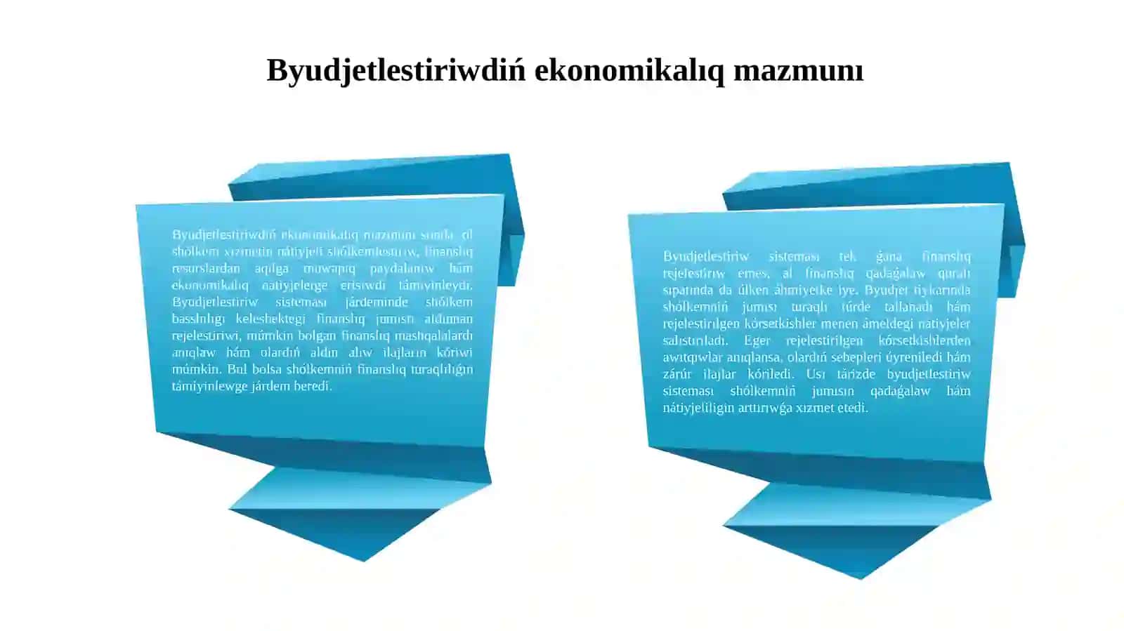 Byudjetlestiriw-bul byudjet kárxanalarında finanslıq rejelestiriwdi ámlege asırıw tártibi 4