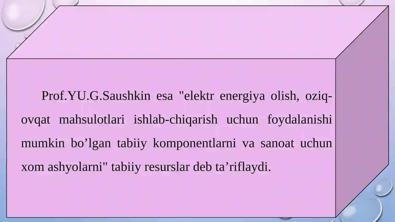 Tabiiy resurslar 4