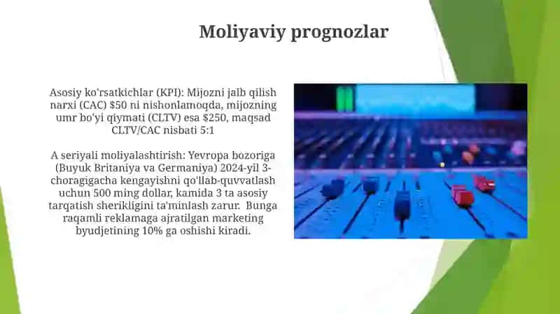 Moliyaviy prognozlar 4