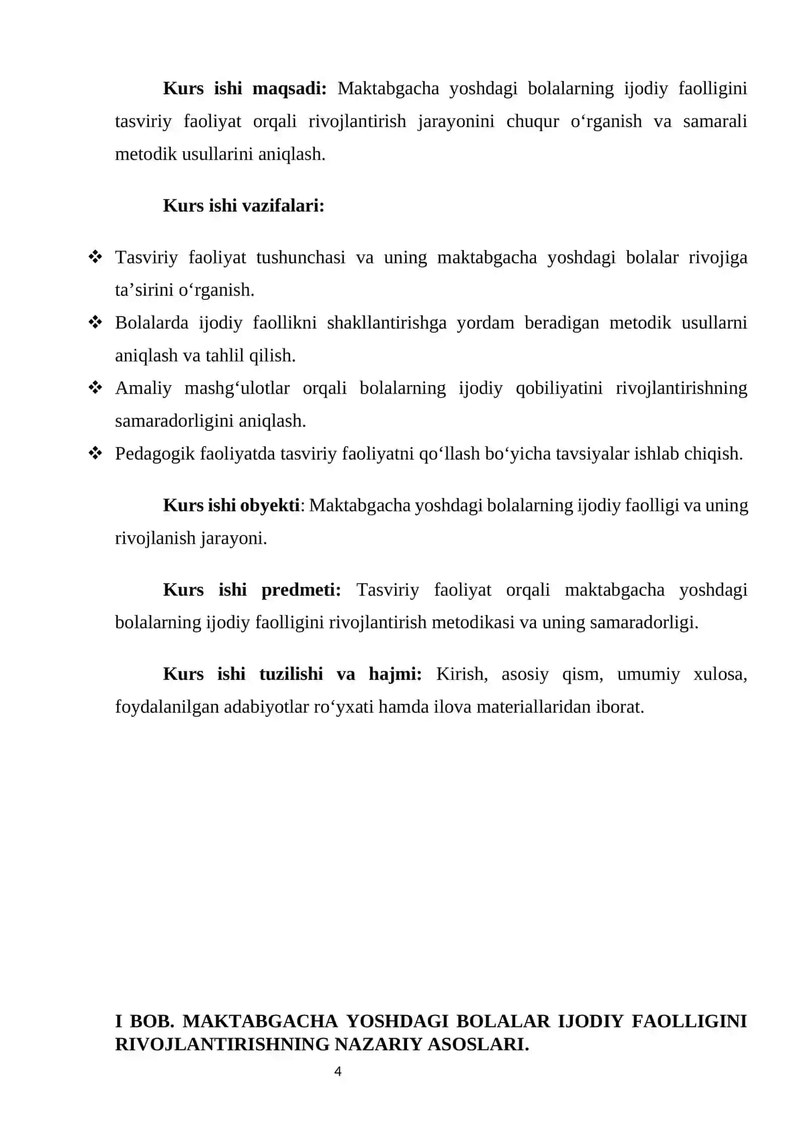 Tasviriy faoliyat orqali maktabgacha yoshdagi bolalarning ijodiy faolligini rivojlantirish 4