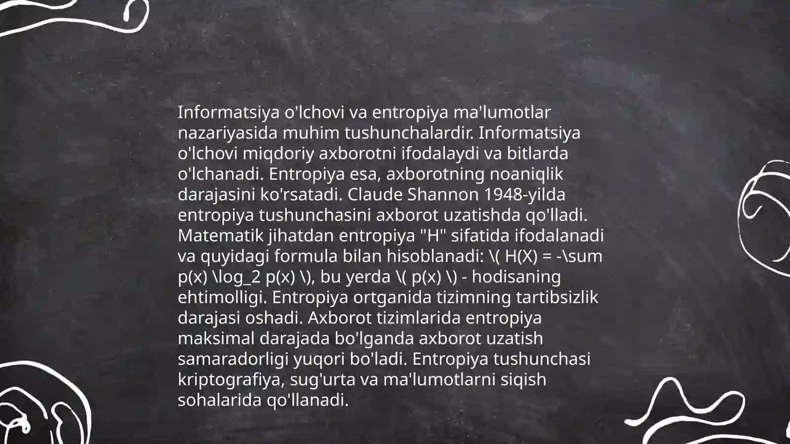 Kodlash nazariyasi 4