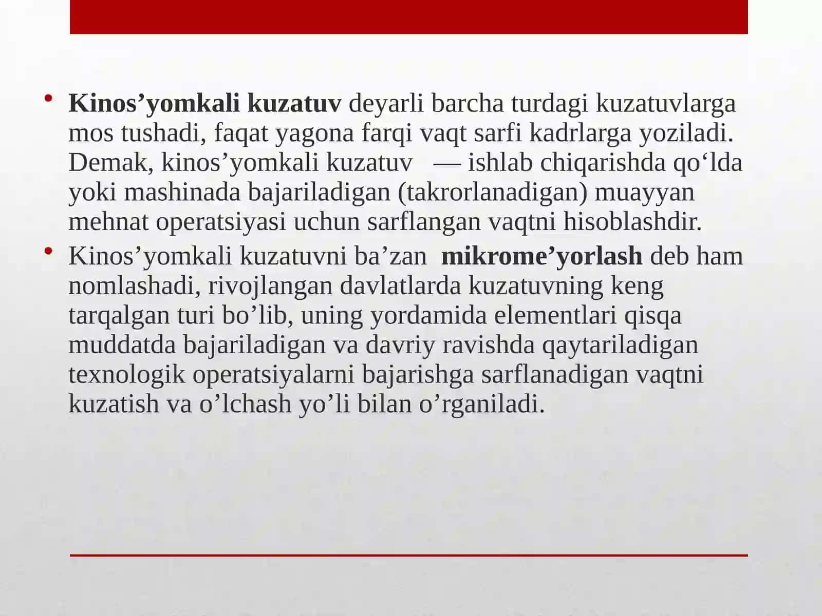 Kinos’yomkali kuzatuv 4