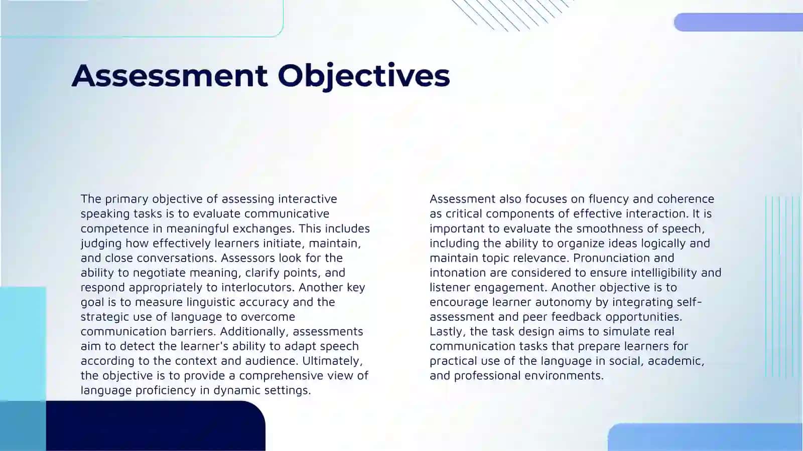 INTERACTIVE SPEAKING TASK FOR ASSESSMENT 4