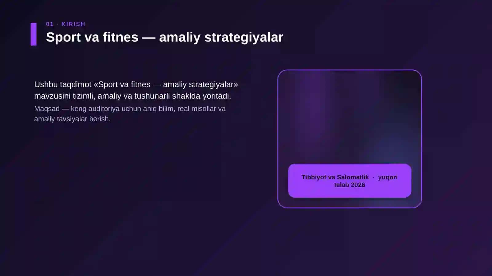 Sport va fitnes — amaliy strategiyalar 4