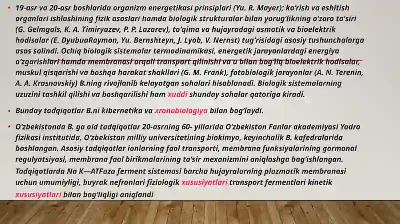 biologik membranalardagi fizik jarayonlar 4