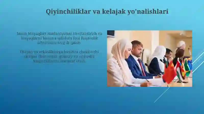 Inson haq huquqlari va erkinliklari kafolatining yaratilishi 4