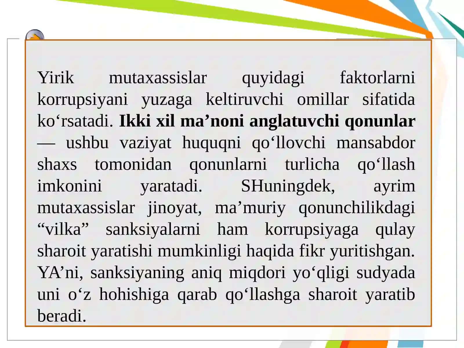 O‘zbekistonda korruptsiyaga qarshi kurashning ijtimoiy, g‘oyaviy asoslari 4